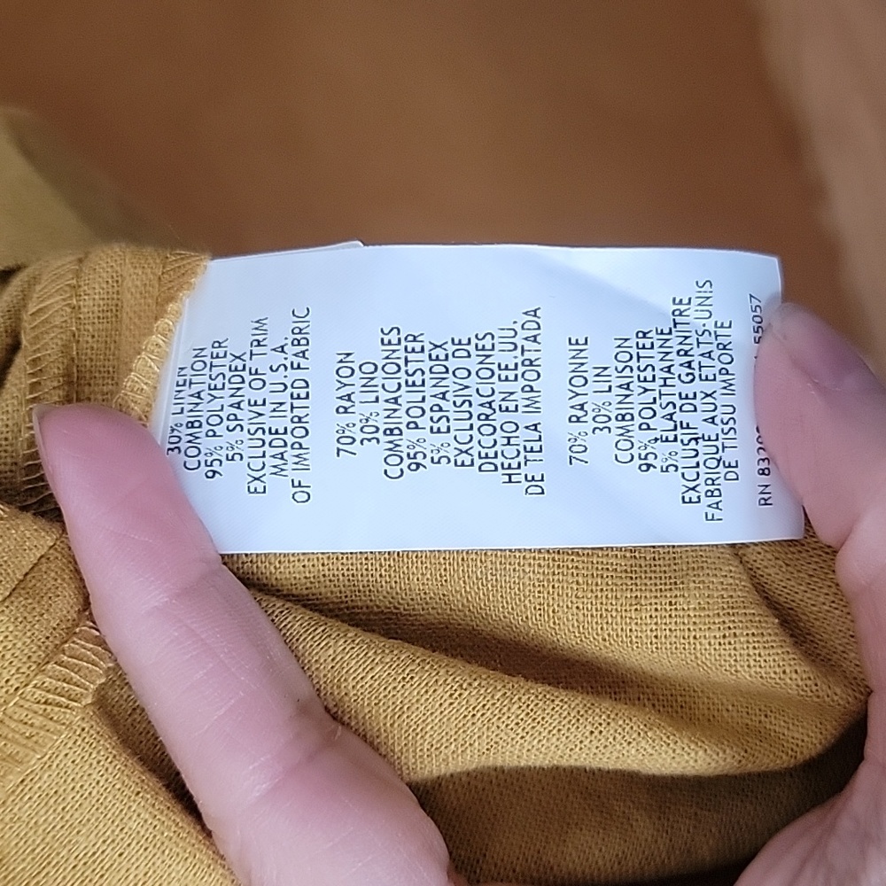 TIANA B Linen Embroidered Sleeveless Dress - Picture 7 of 10